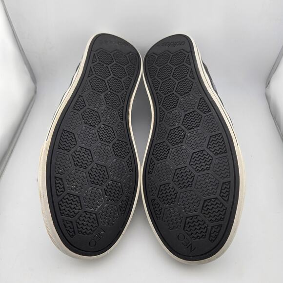 Adidas NEO Mens Size 10 Black Canvas Low Top Sneakers Skate Shoes F38133 11/13 - Picture 10 of 14
